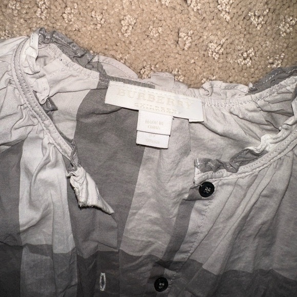 Toddler BURBERRY button up. (AUTHENTIC) - Picture 2 of 5